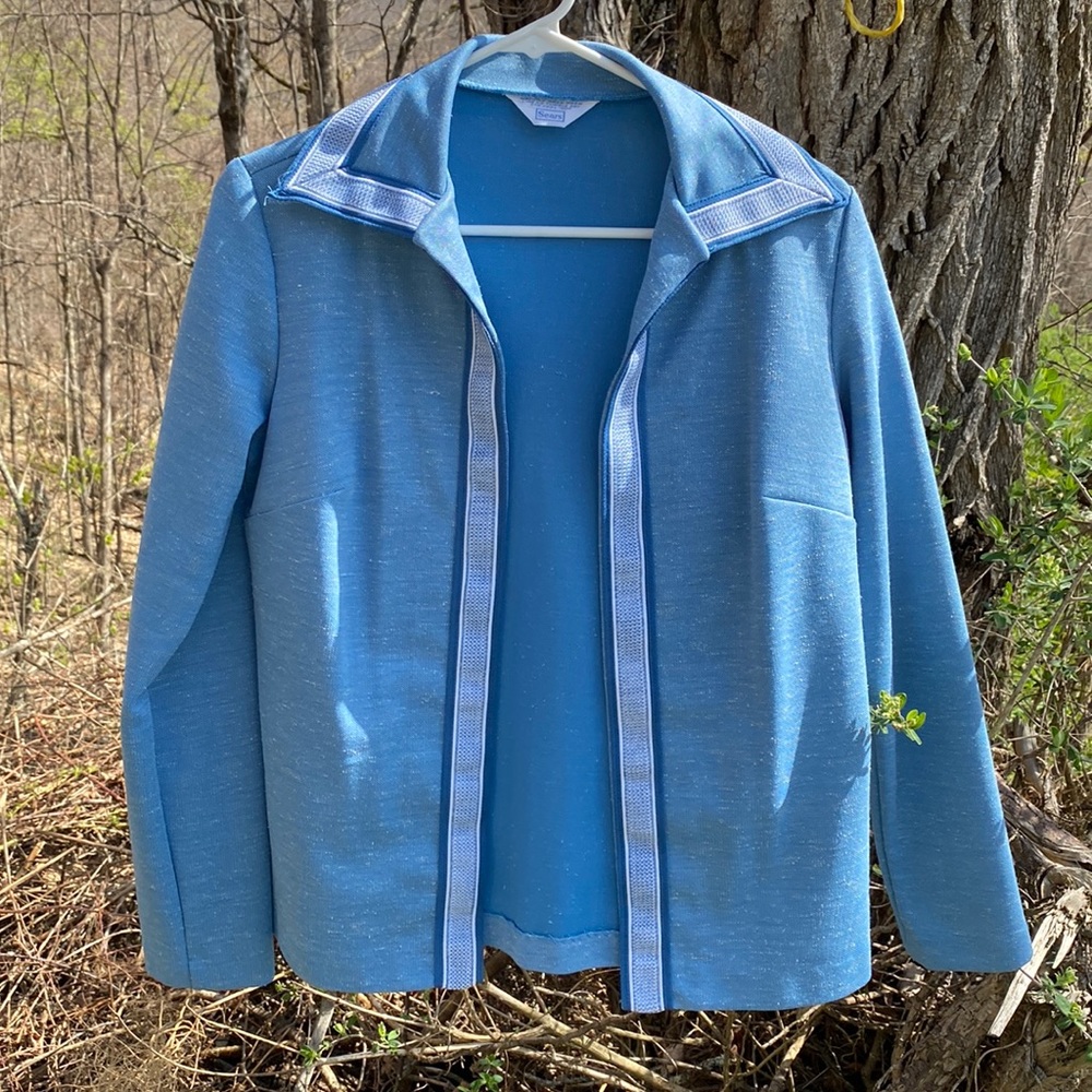 💫 Vintage Sears Cardigan Blazer - Picture 1 of 5